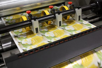Caslon digital inkjet press printing labels